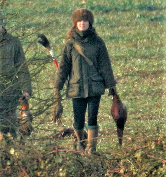 Watching Wounded Birds Fall From The Sky – Kate Middleton Takes Her Children Grouse Shooting